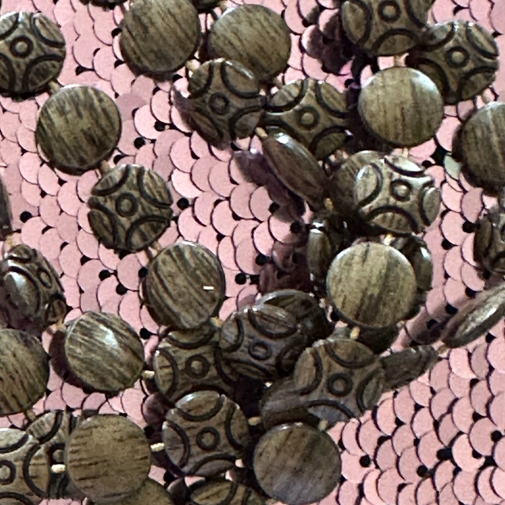 Wood necklace